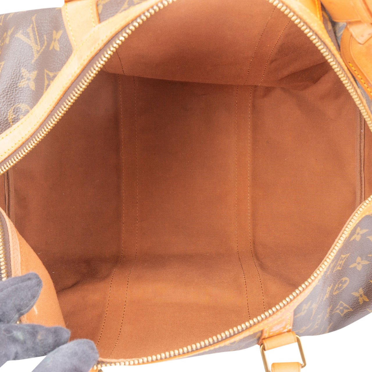 Louis Vuitton Louis Vuitton Canvas Monogram Sac Souple 45 Travel Bag Bruin