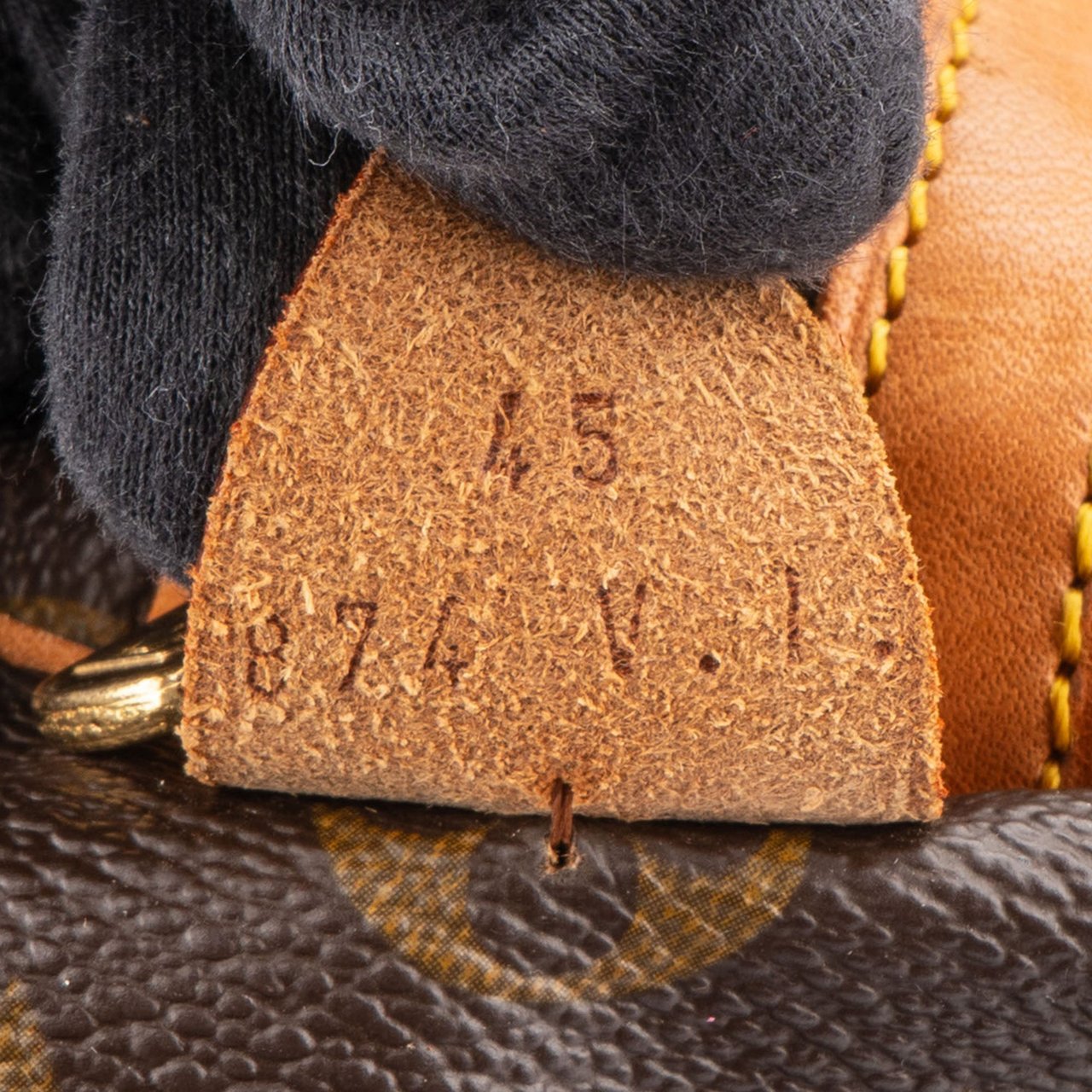 Louis Vuitton Louis Vuitton Canvas Monogram Sac Souple 45 Travel Bag Bruin