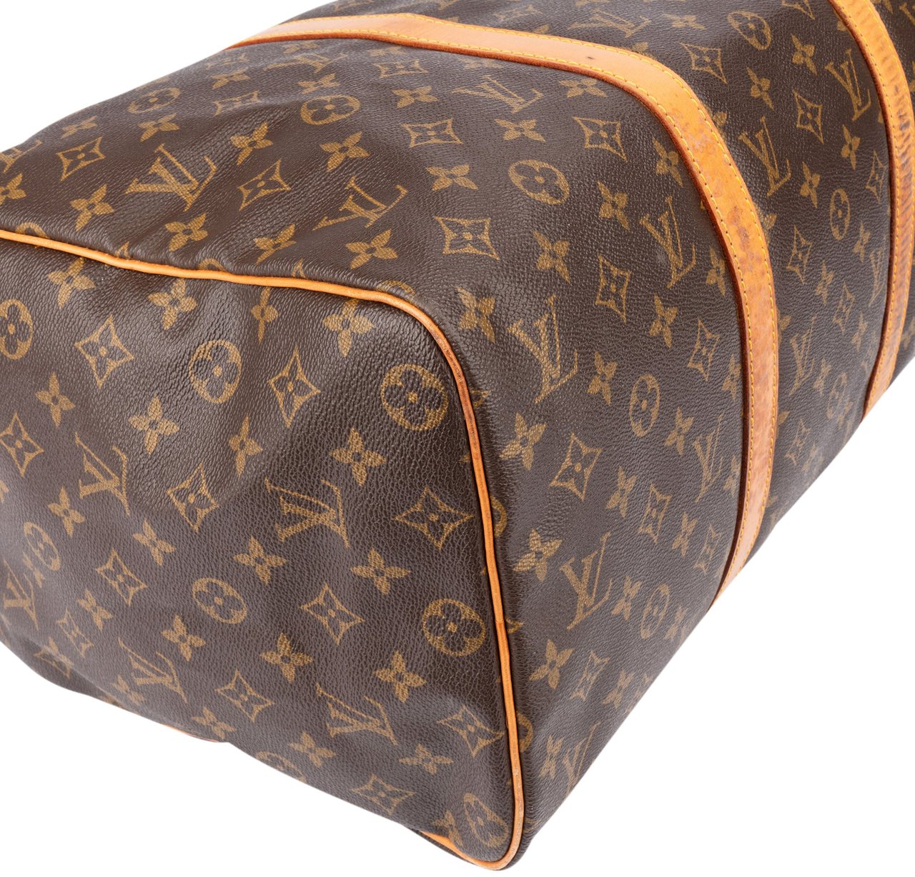 Louis Vuitton Louis Vuitton Canvas Monogram Sac Souple 45 Travel Bag Bruin
