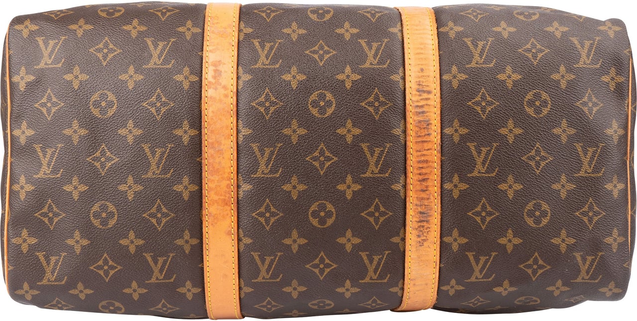 Louis Vuitton Louis Vuitton Canvas Monogram Sac Souple 45 Travel Bag Bruin
