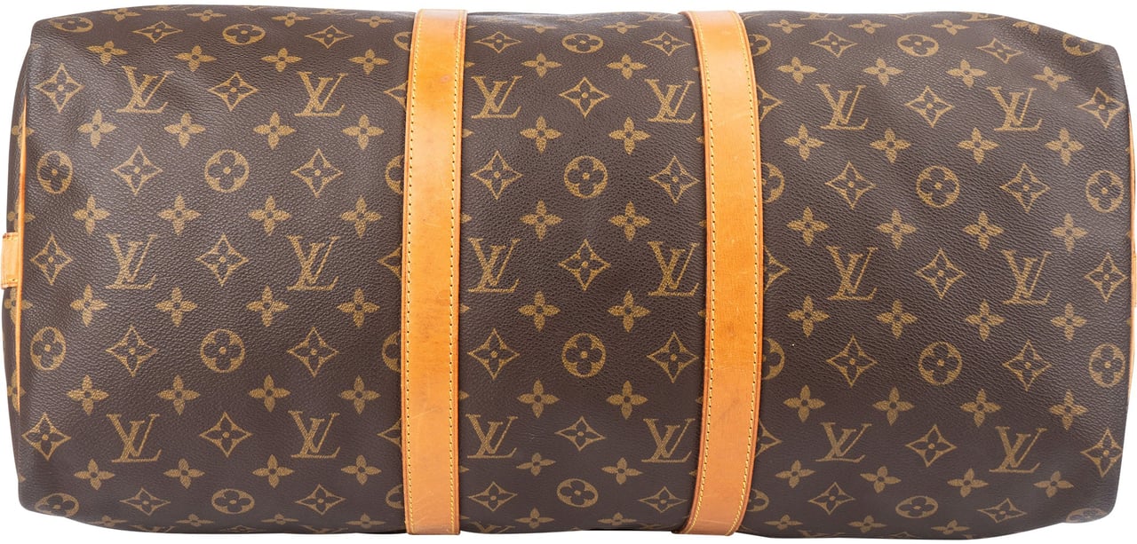Louis Vuitton Louis Vuitton Canvas Monogram Keepall 50 Bandouliere Bruin