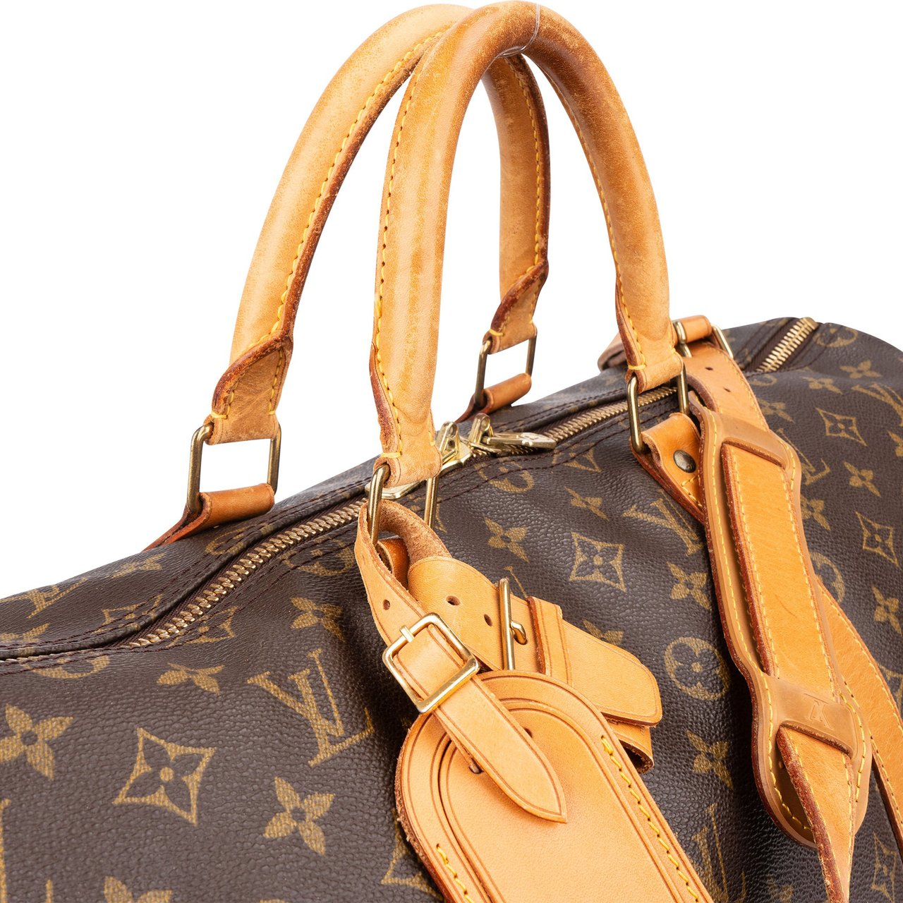 Louis Vuitton Louis Vuitton Canvas Monogram Keepall 50 Bandouliere Bruin