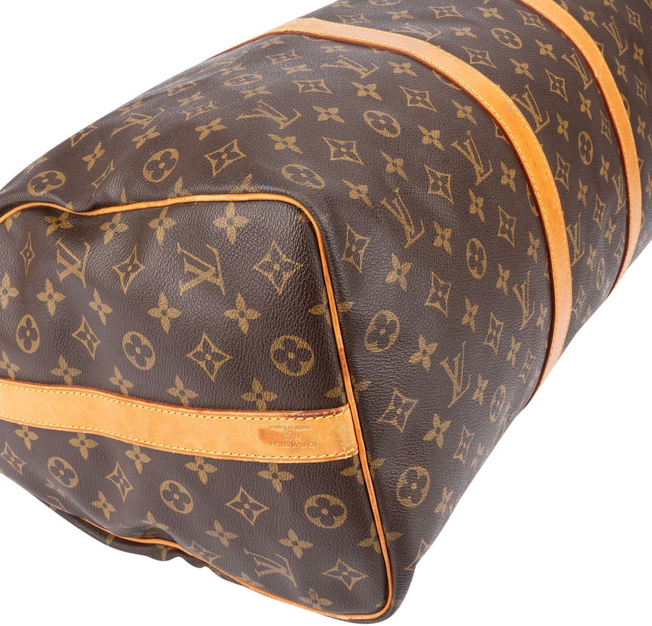 Louis Vuitton Louis Vuitton Canvas Monogram Keepall 50 Bandouliere Bruin