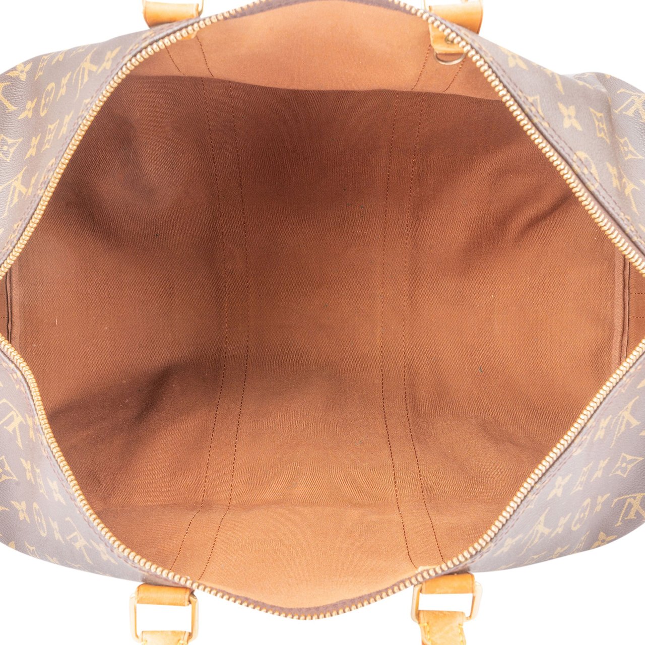 Louis Vuitton Louis Vuitton Canvas Monogram Keepall 50 Bandouliere Bruin