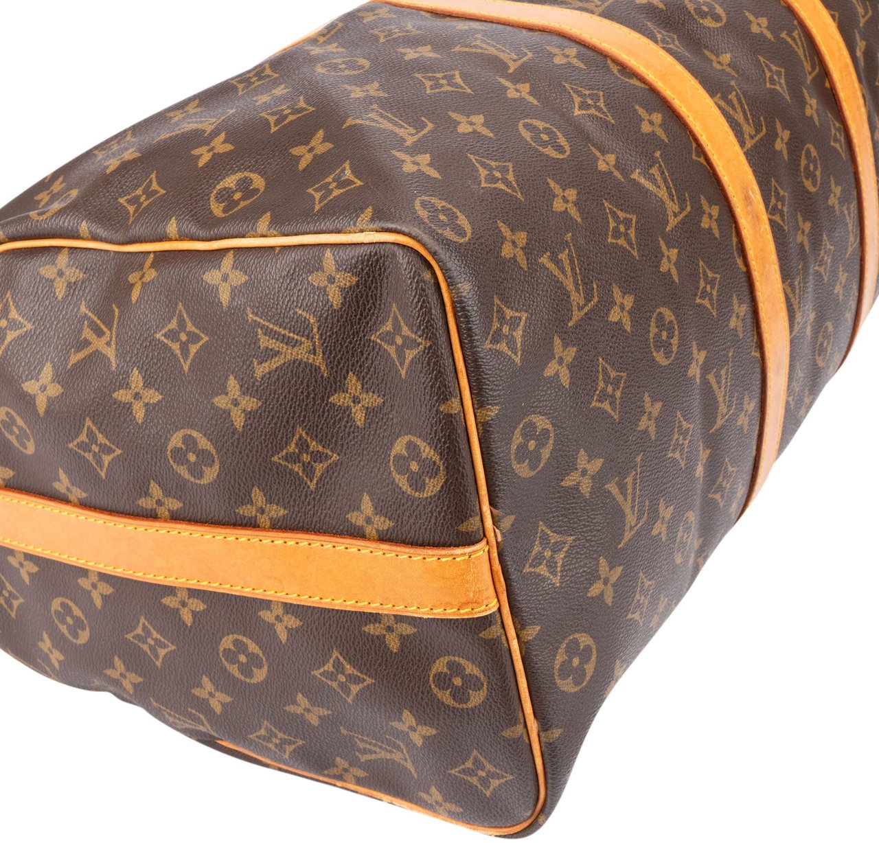 Louis Vuitton Louis Vuitton Canvas Monogram Keepall 50 Bandouliere Bruin