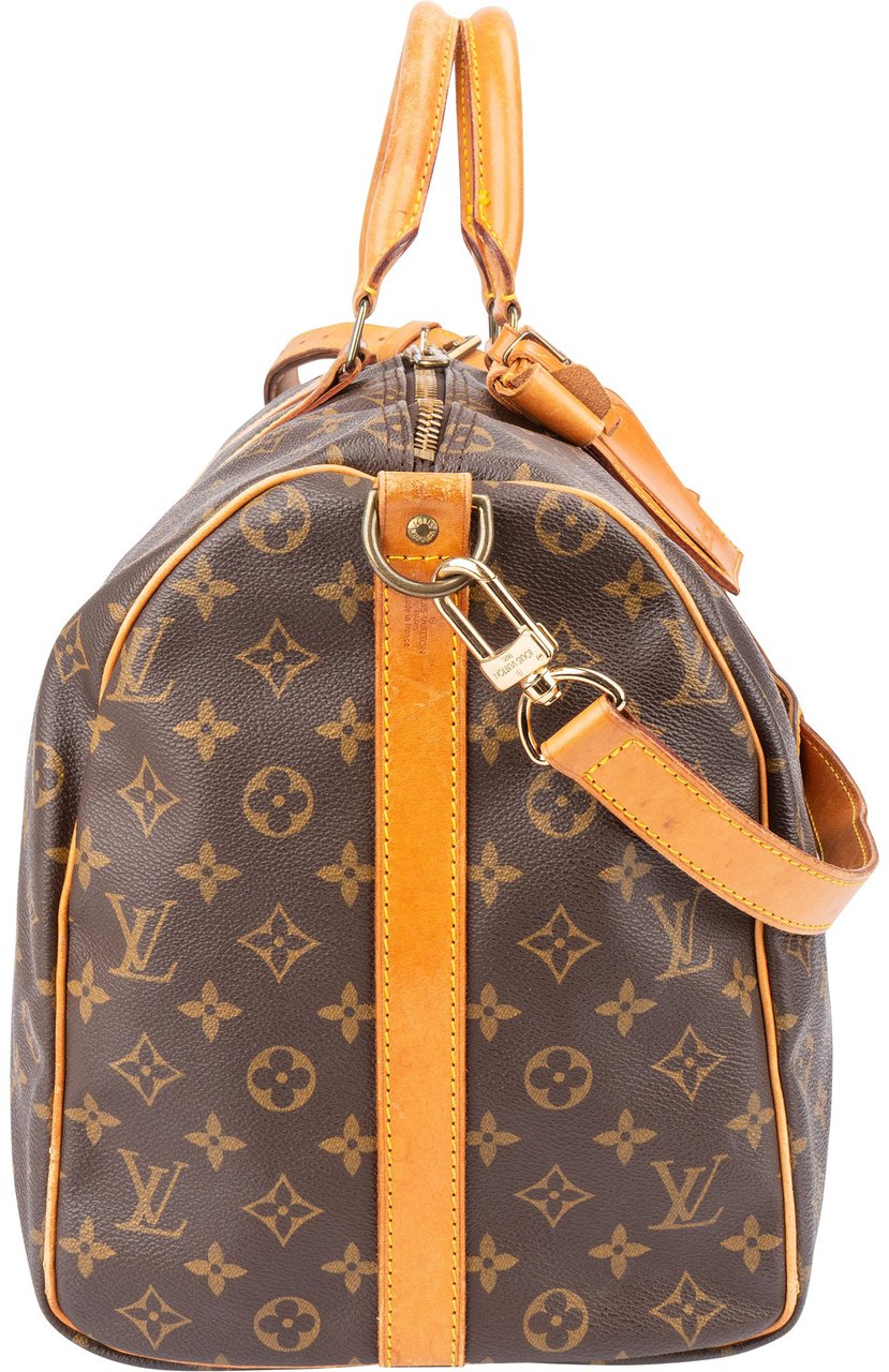 Louis Vuitton Louis Vuitton Canvas Monogram Keepall 50 Bandouliere Bruin