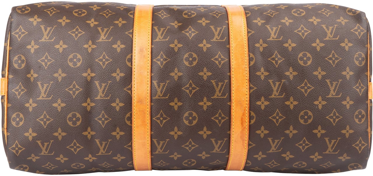 Louis Vuitton Louis Vuitton Canvas Monogram Keepall 50 Bandouliere Bruin