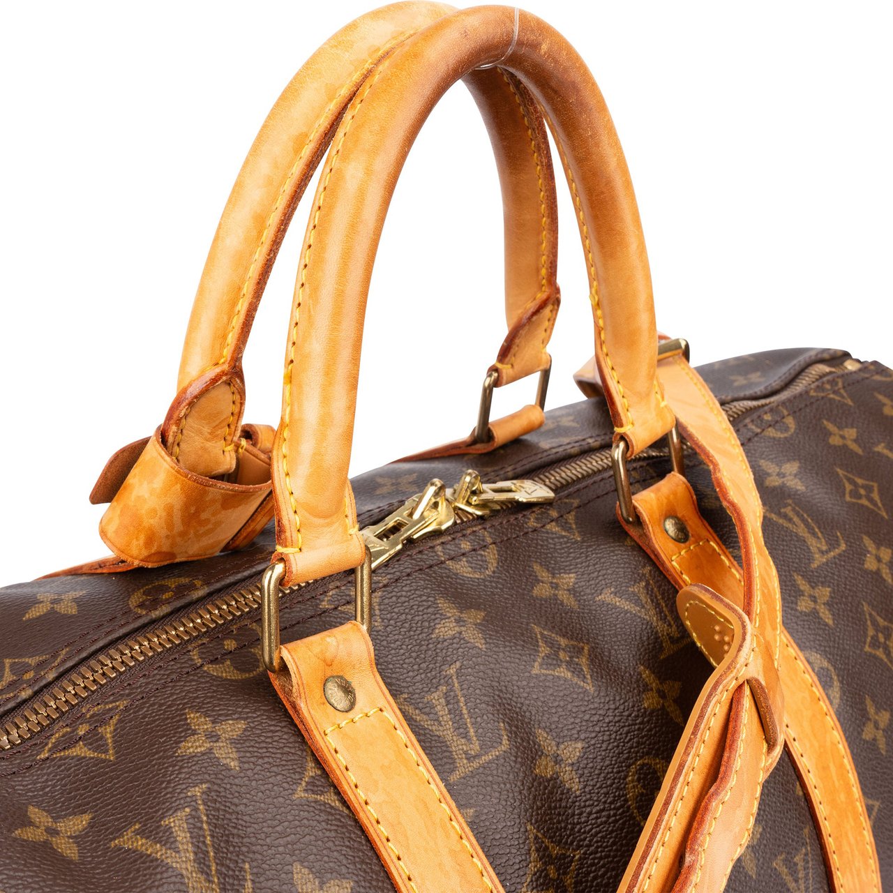 Louis Vuitton Louis Vuitton Canvas Monogram Keepall 50 Bandouliere Bruin