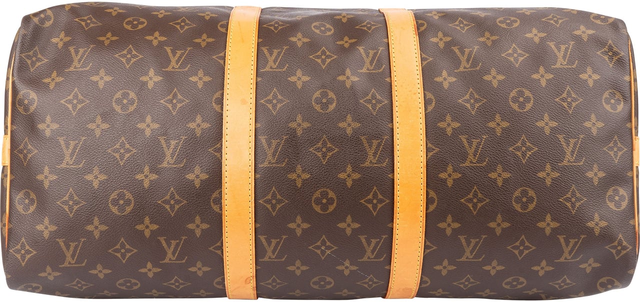 Louis Vuitton Louis Vuitton Canvas Monogram Keepall 50 Bandouliere Bruin