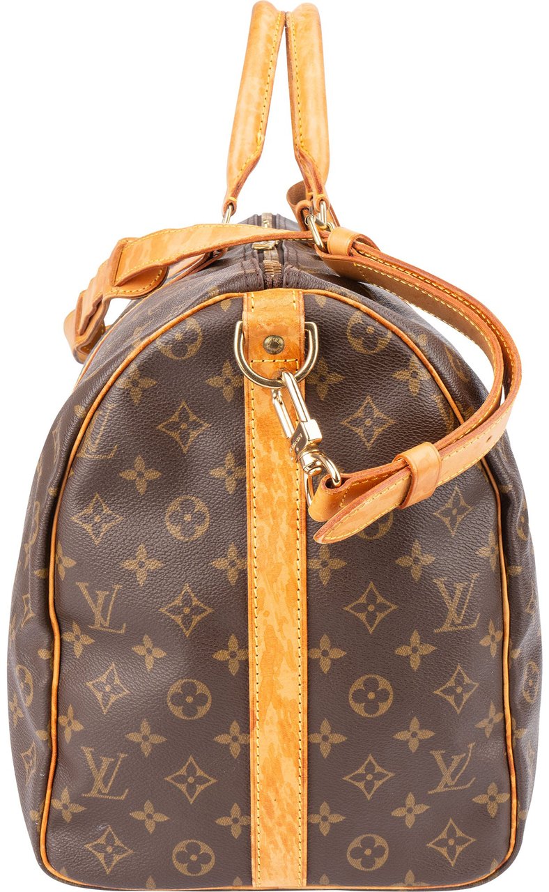 Louis Vuitton Louis Vuitton Canvas Monogram Keepall 50 Bandouliere Bruin