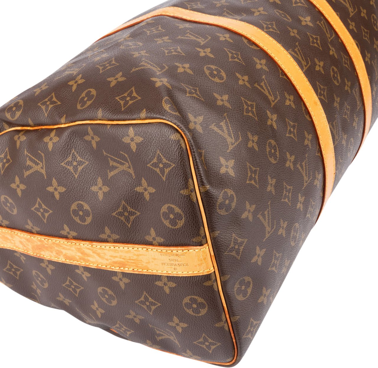Louis Vuitton Louis Vuitton Canvas Monogram Keepall 50 Bandouliere Bruin