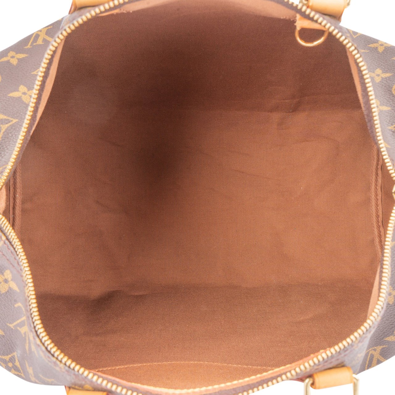 Louis Vuitton Louis Vuitton Canvas Monogram Speedy 35 Handbag Bruin