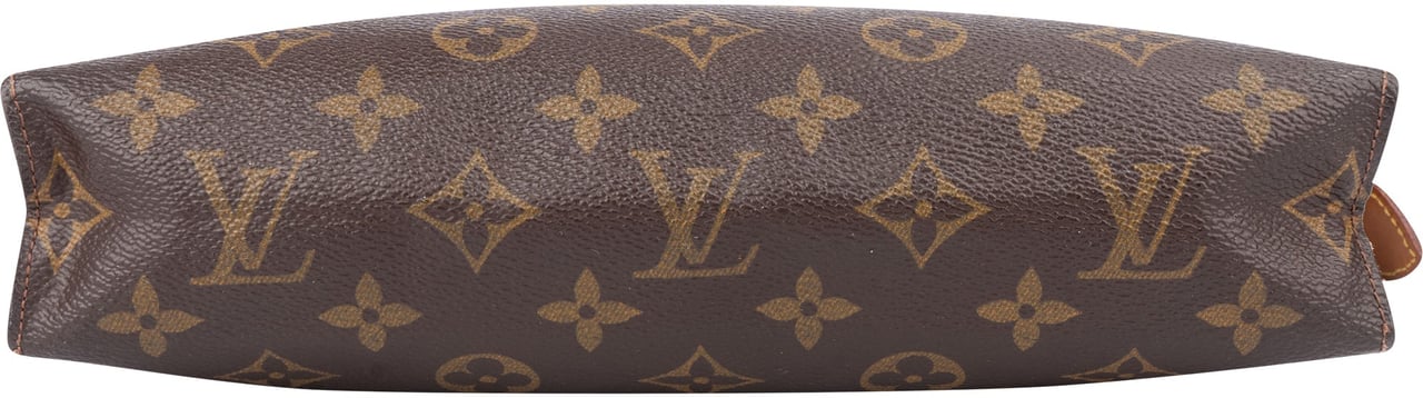 Louis Vuitton Louis Vuitton Canvas Monogram Poche Toilette 25 Clutch Bruin