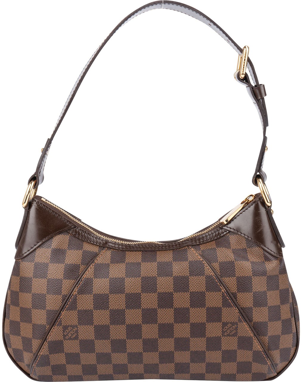 Louis Vuitton Damier Ebene Monogram Thames PM Shoulder Bag Bruin