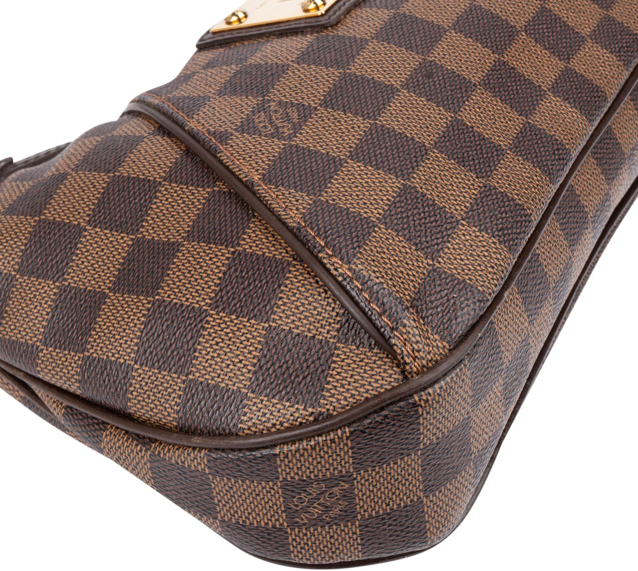 Louis Vuitton Damier Ebene Monogram Thames PM Shoulder Bag Bruin