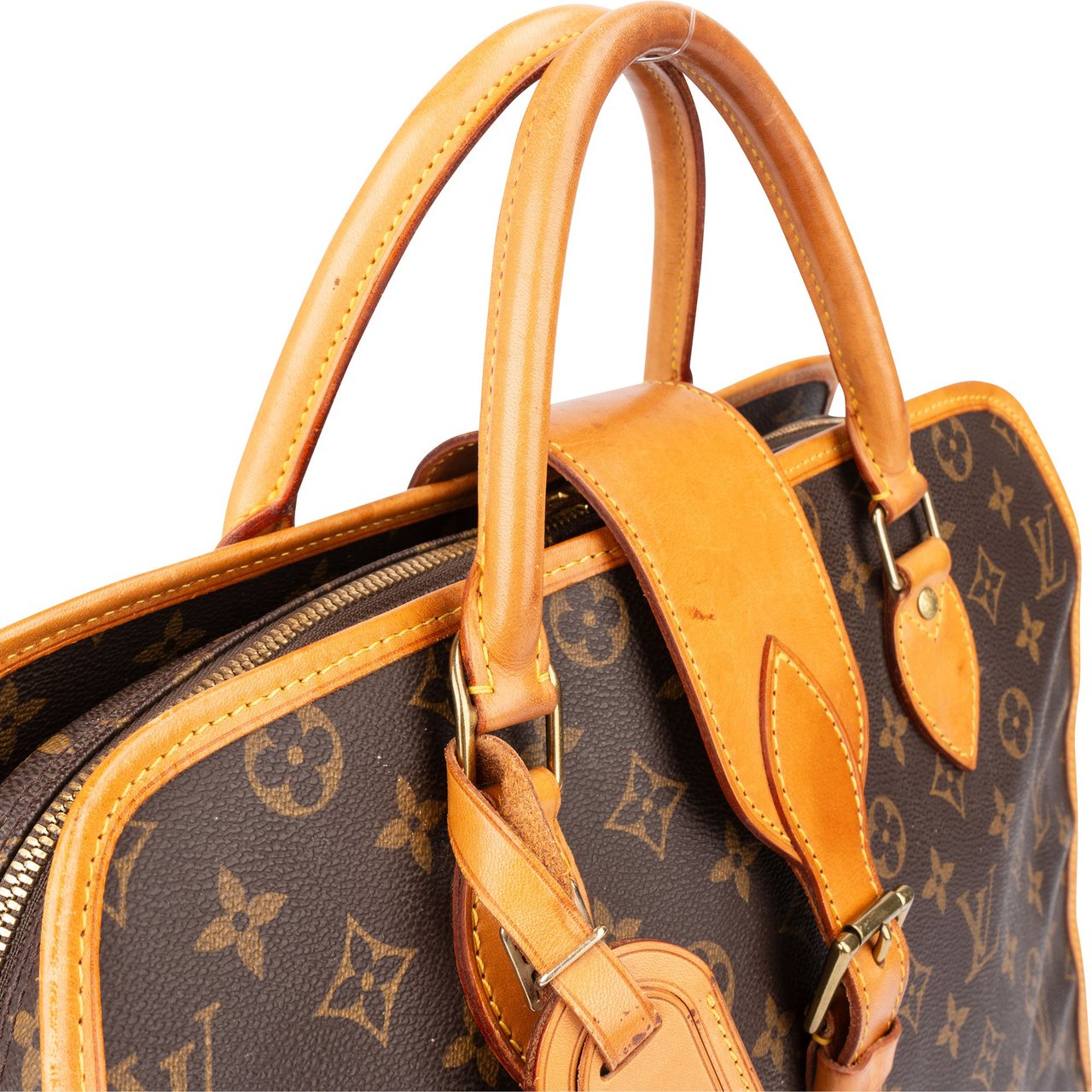 Louis Vuitton Louis Vuitton Canvas Monogram Rivoli Handbag Bruin