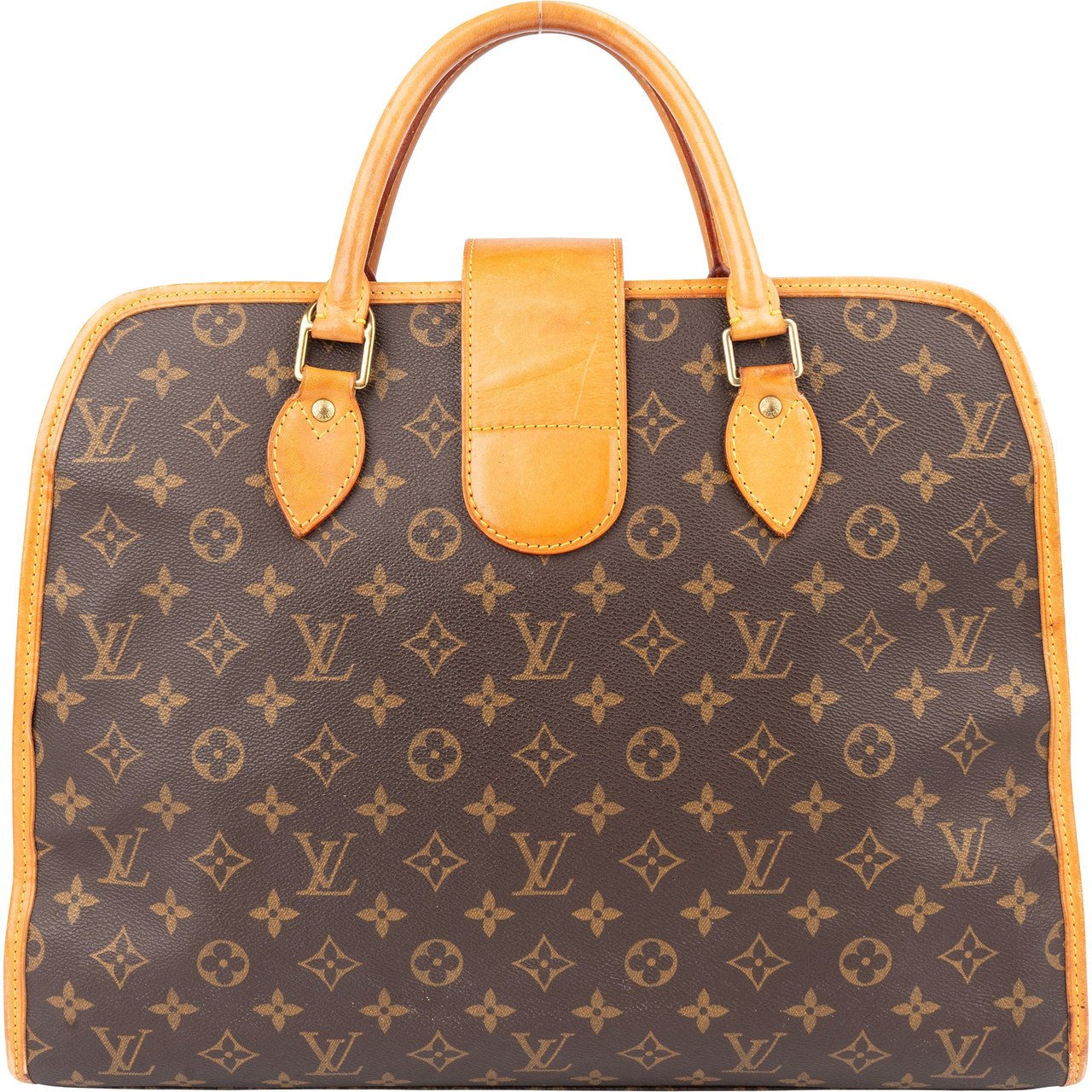 Louis Vuitton Louis Vuitton Canvas Monogram Rivoli Handbag Bruin