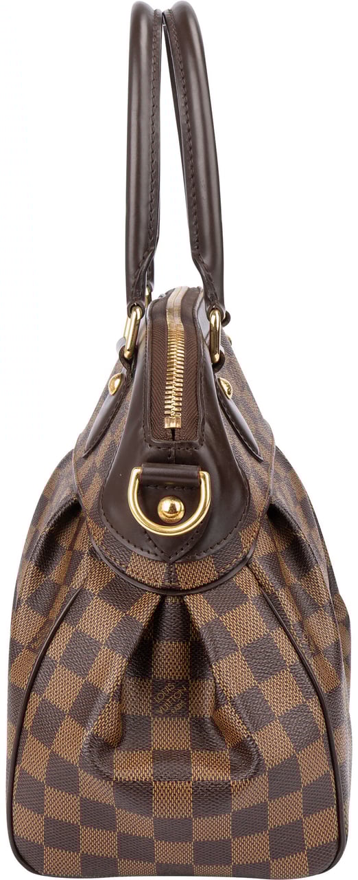 Louis Vuitton Louis Vuitton Damier Ebene Monogram Trevi PM Handbag Bruin