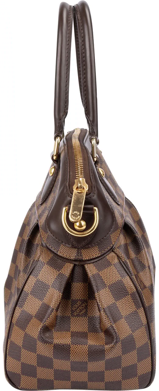 Louis Vuitton Louis Vuitton Damier Ebene Monogram Trevi PM Handbag Bruin