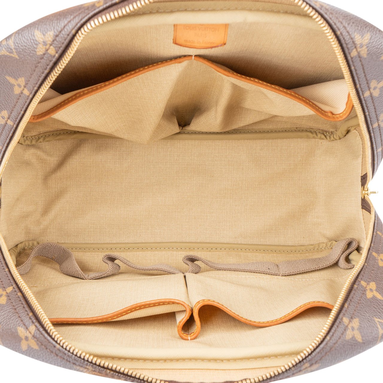 Louis Vuitton Louis Vuitton Canvas Monogram Deauville Handbag Bruin