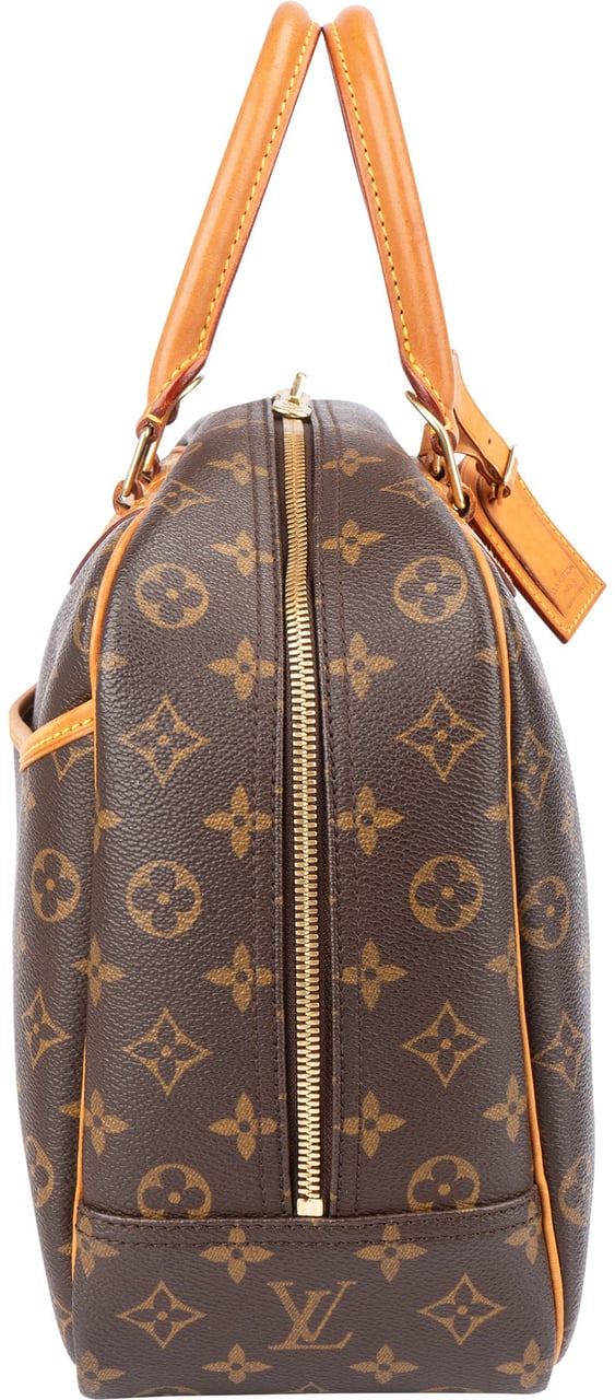 Louis Vuitton Louis Vuitton Canvas Monogram Deauville Handbag Bruin