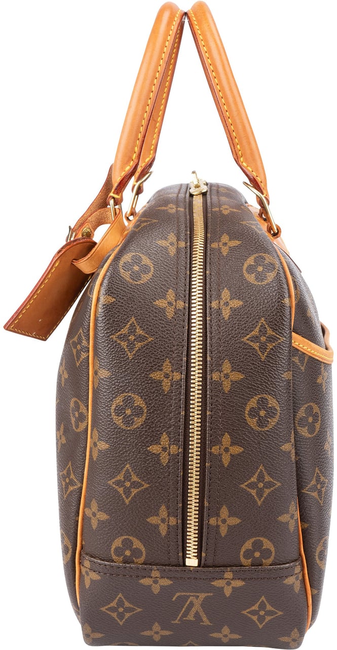 Louis Vuitton Louis Vuitton Canvas Monogram Deauville Handbag Bruin