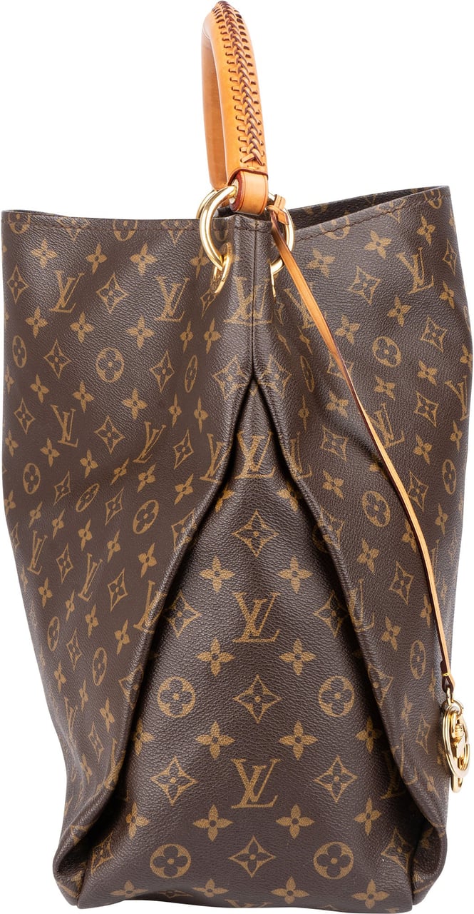 Louis Vuitton Louis Vuitton Canvas Monogram Artsy GM Handbag Bruin