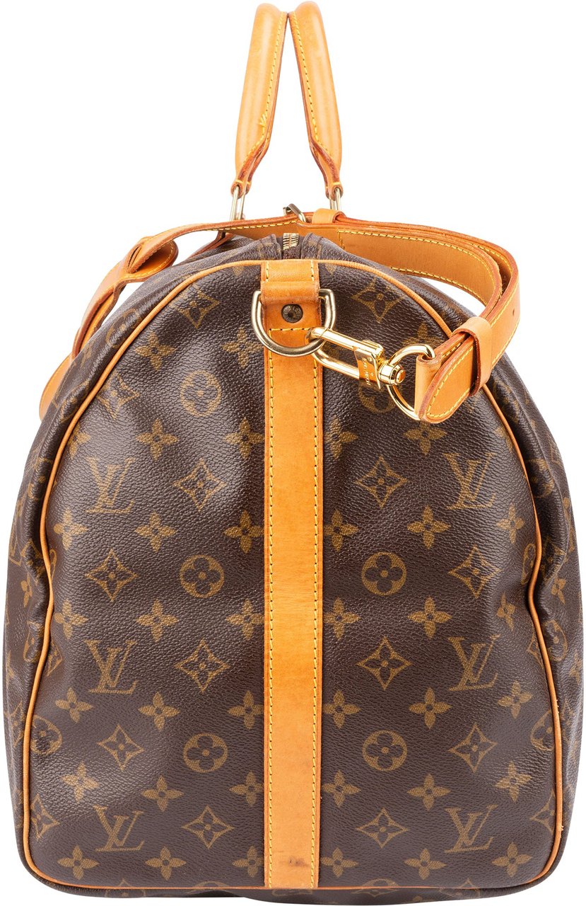 Louis Vuitton Louis Vuitton Canvas Monogram Keepall 55 Bandouliere Bruin