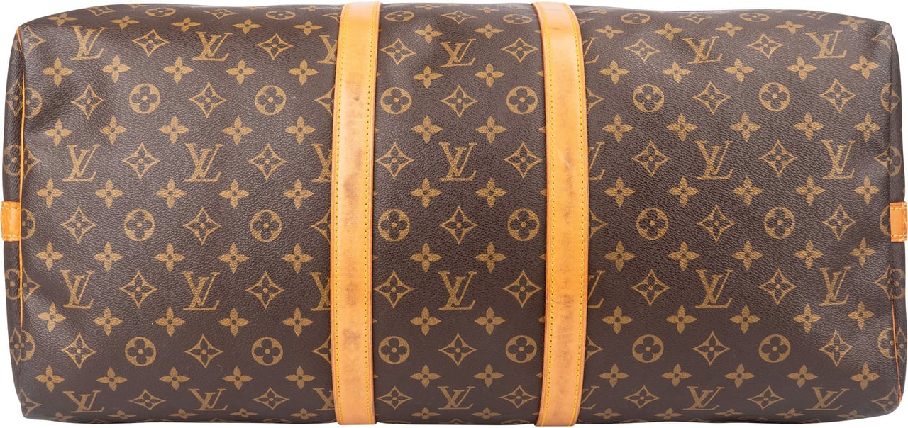 Louis Vuitton Louis Vuitton Canvas Monogram Keepall 55 Bandouliere Bruin