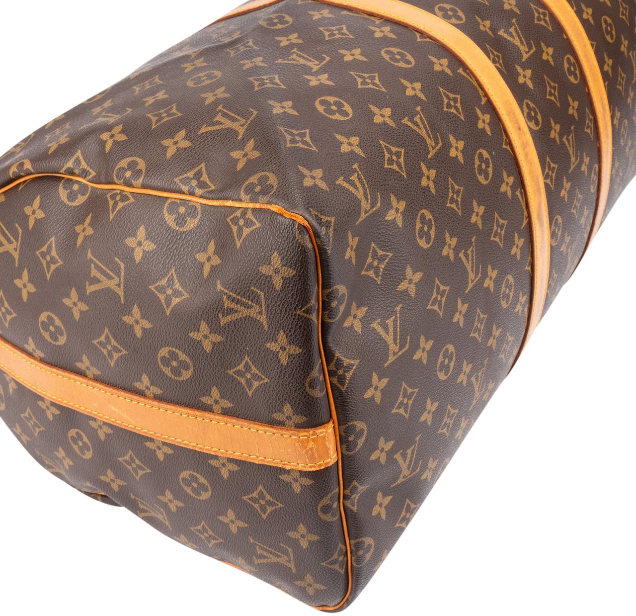 Louis Vuitton Louis Vuitton Canvas Monogram Keepall 55 Bandouliere Bruin