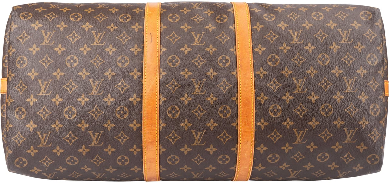 Louis Vuitton Louis Vuitton Canvas Monogram Keepall 60 Bandouliere Bruin