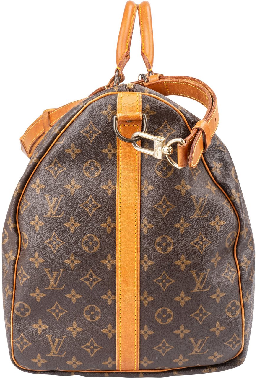 Louis Vuitton Louis Vuitton Canvas Monogram Keepall 60 Bandouliere Bruin
