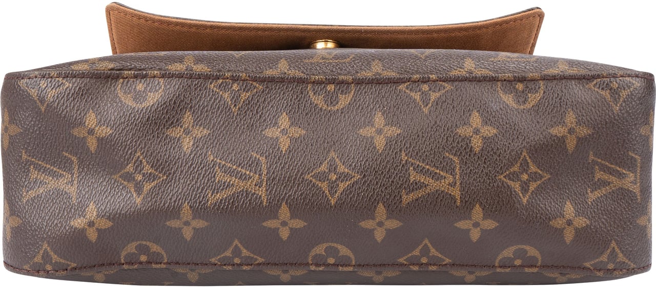 Louis Vuitton Canvas Monogram Looping PM Handbag Bruin