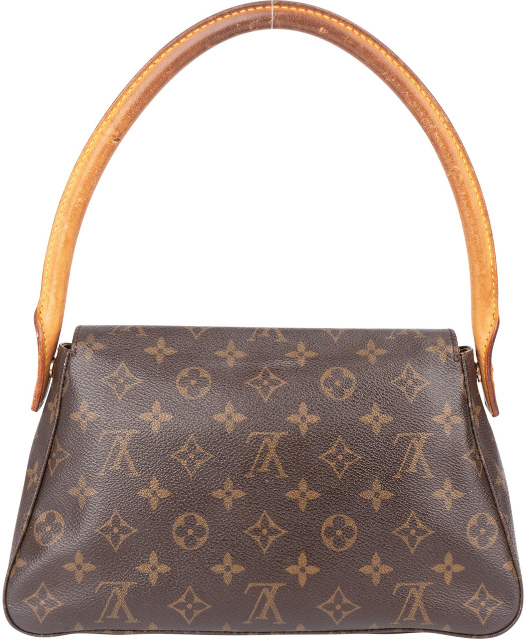 Louis Vuitton Canvas Monogram Looping PM Handbag Bruin