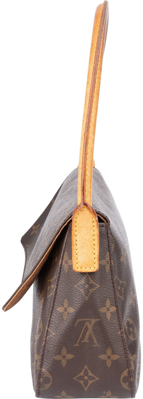 Louis Vuitton Louis Vuitton Canvas Monogram Looping PM Handbag Bruin