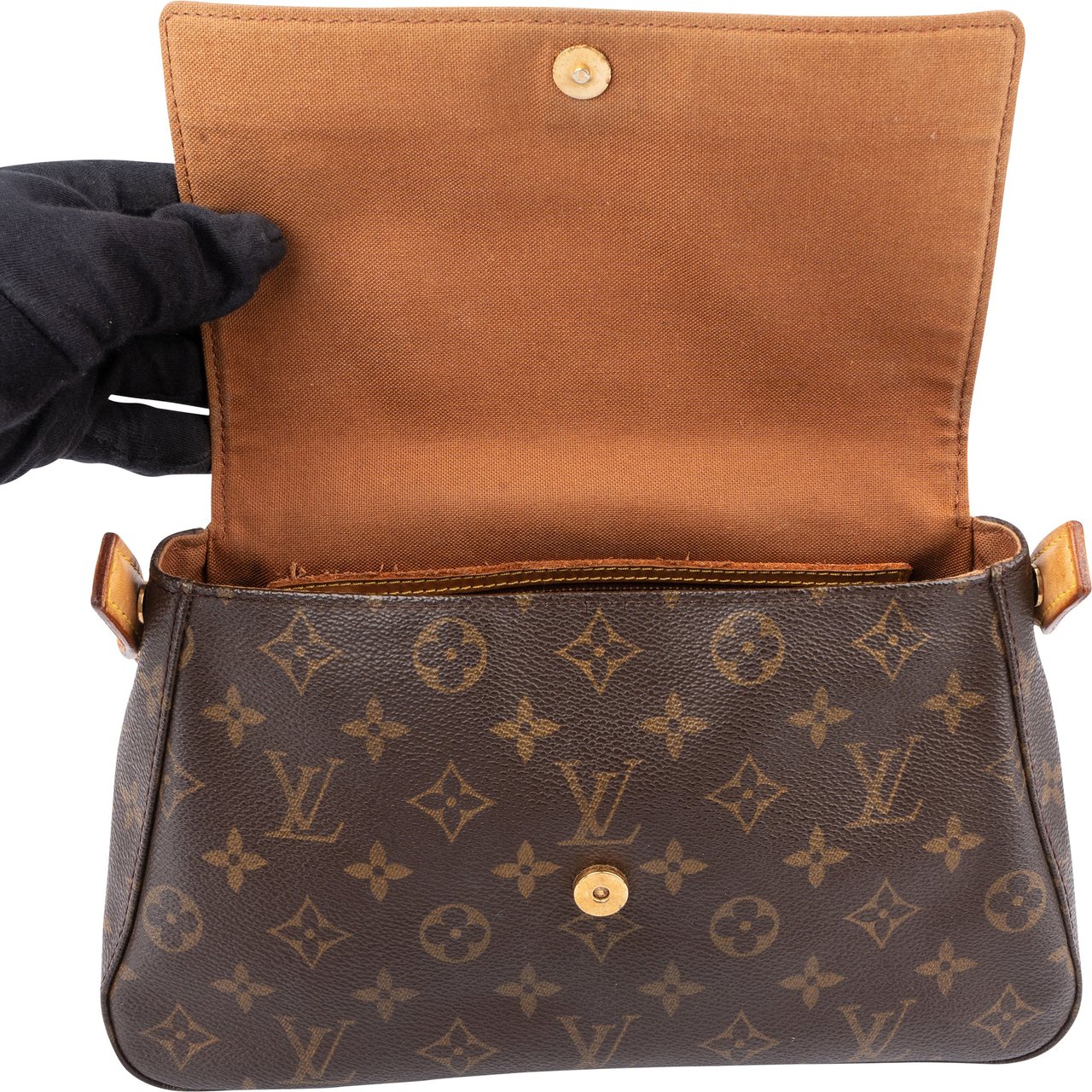 Louis Vuitton Canvas Monogram Looping PM Handbag Bruin