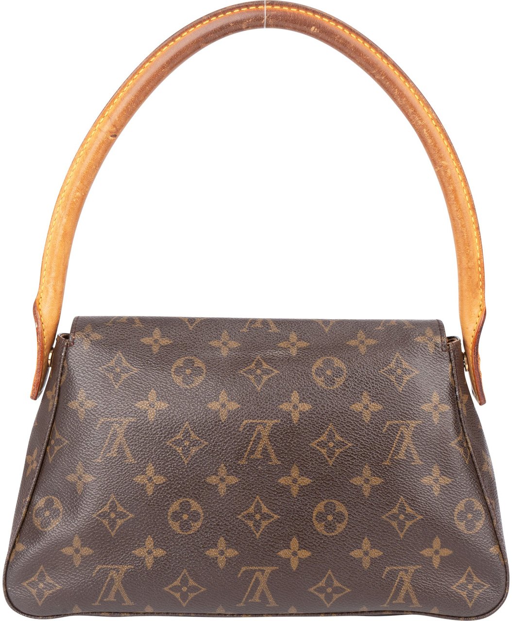 Louis Vuitton Louis Vuitton Canvas Monogram Looping PM Handbag Bruin