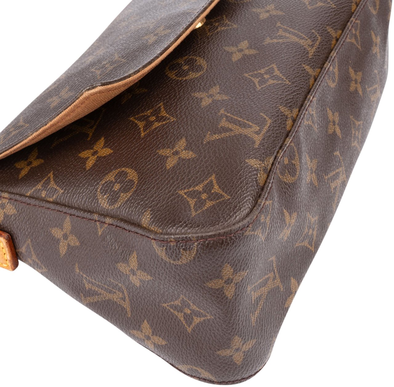 Louis Vuitton Louis Vuitton Canvas Monogram Looping PM Handbag Bruin