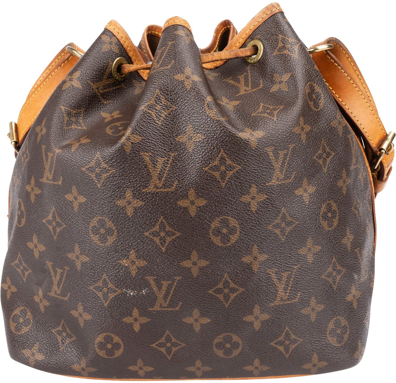 Louis Vuitton Louis Vuitton Canvas Monogram Sac Noe Petit Shoulder Bag Bruin