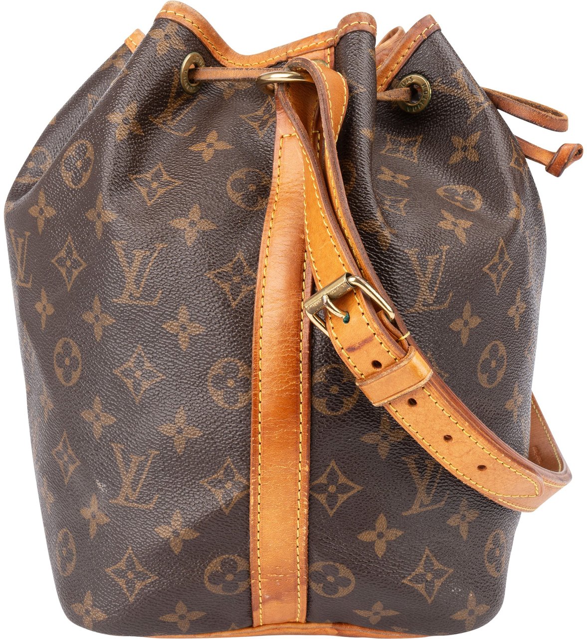 Louis Vuitton Louis Vuitton Canvas Monogram Sac Noe Petit Shoulder Bag Bruin