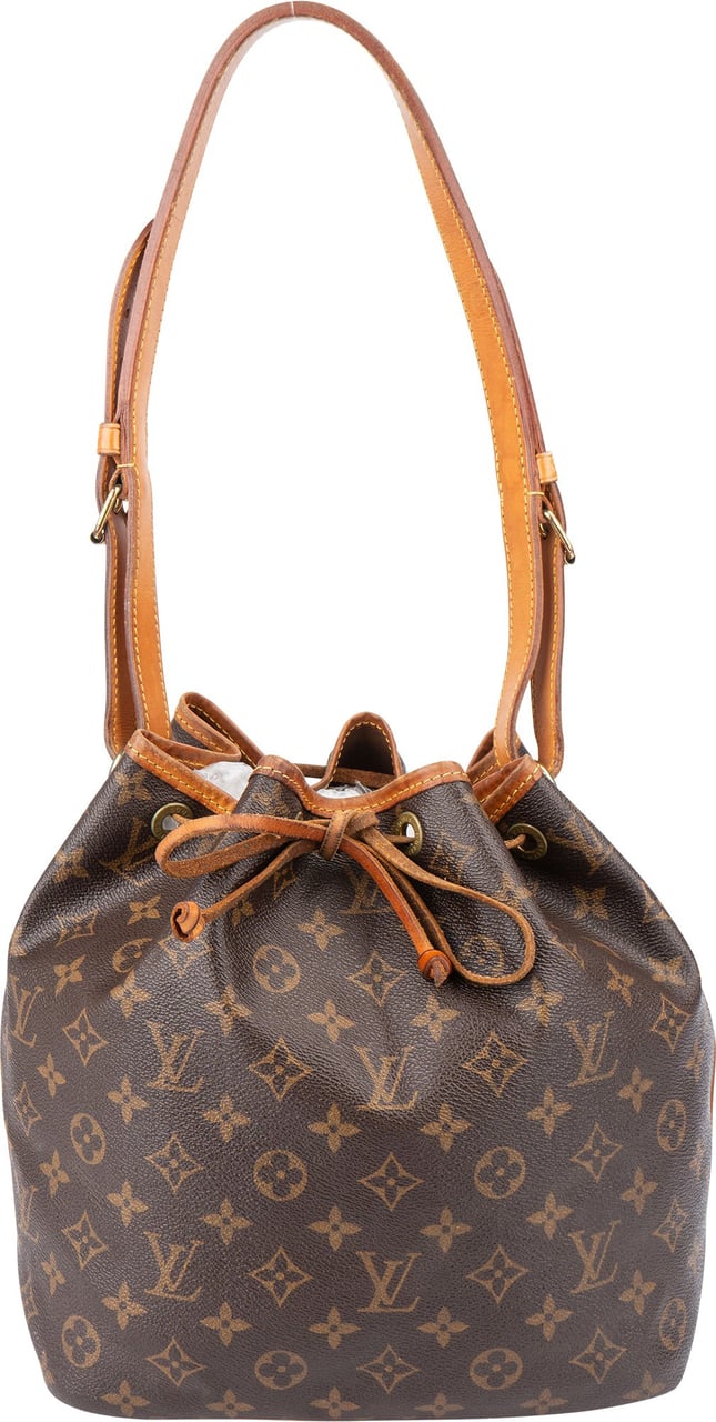 Louis Vuitton Louis Vuitton Canvas Monogram Sac Noe Petit Shoulder Bag Bruin