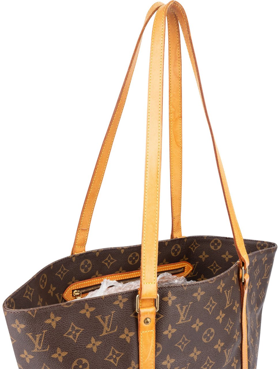 Louis Vuitton Louis Vuitton Canvas Monogram Sac Shopping Shoulder Bag Bruin