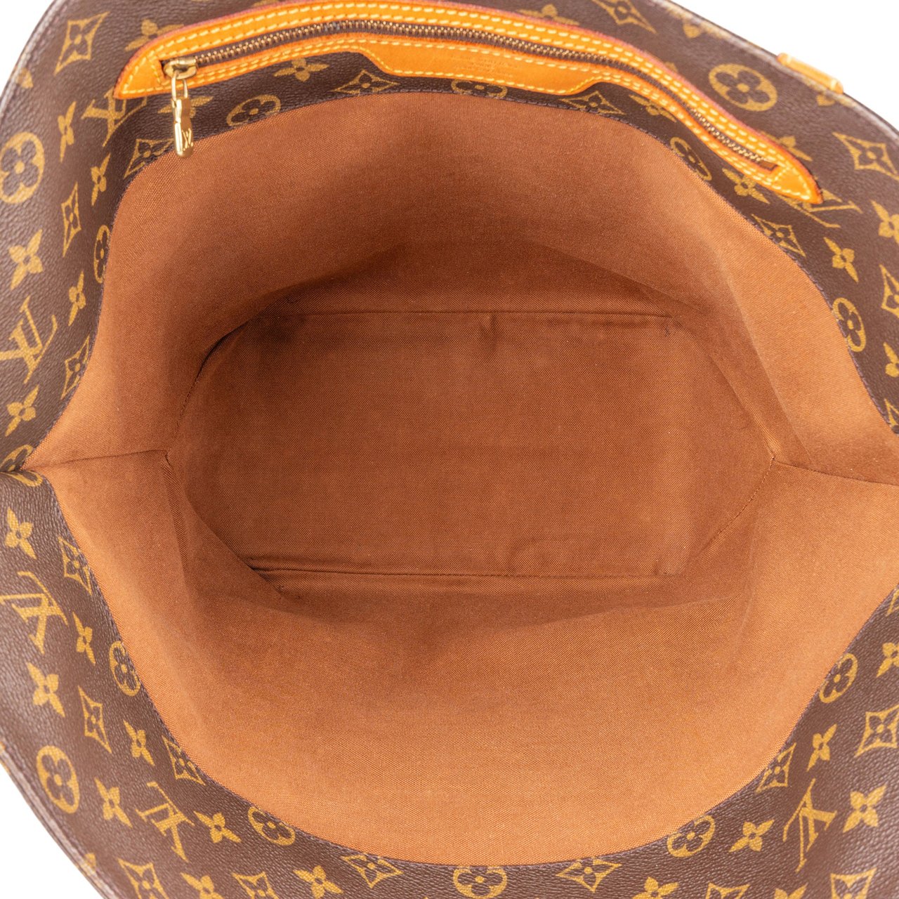 Louis Vuitton Louis Vuitton Canvas Monogram Sac Shopping Shoulder Bag Bruin
