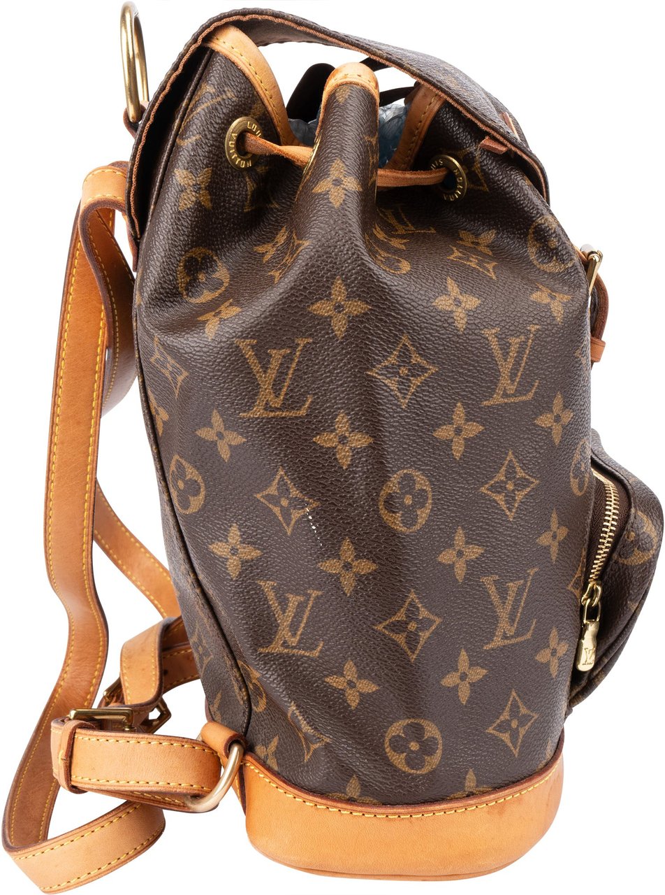 Louis Vuitton Louis Vuitton Canvas Monogram Montsouris MM Handbag Bruin