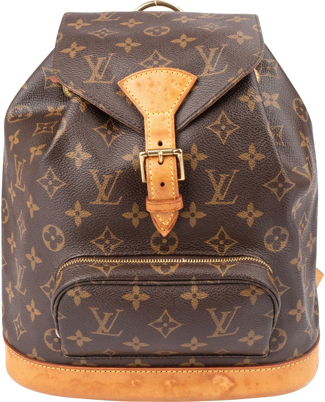 Louis Vuitton Louis Vuitton Canvas Monogram Montsouris MM Handbag Bruin