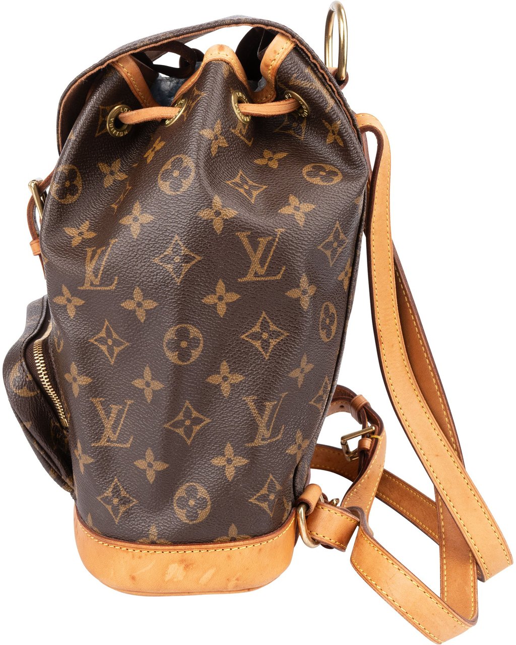 Louis Vuitton Louis Vuitton Canvas Monogram Montsouris MM Handbag Bruin