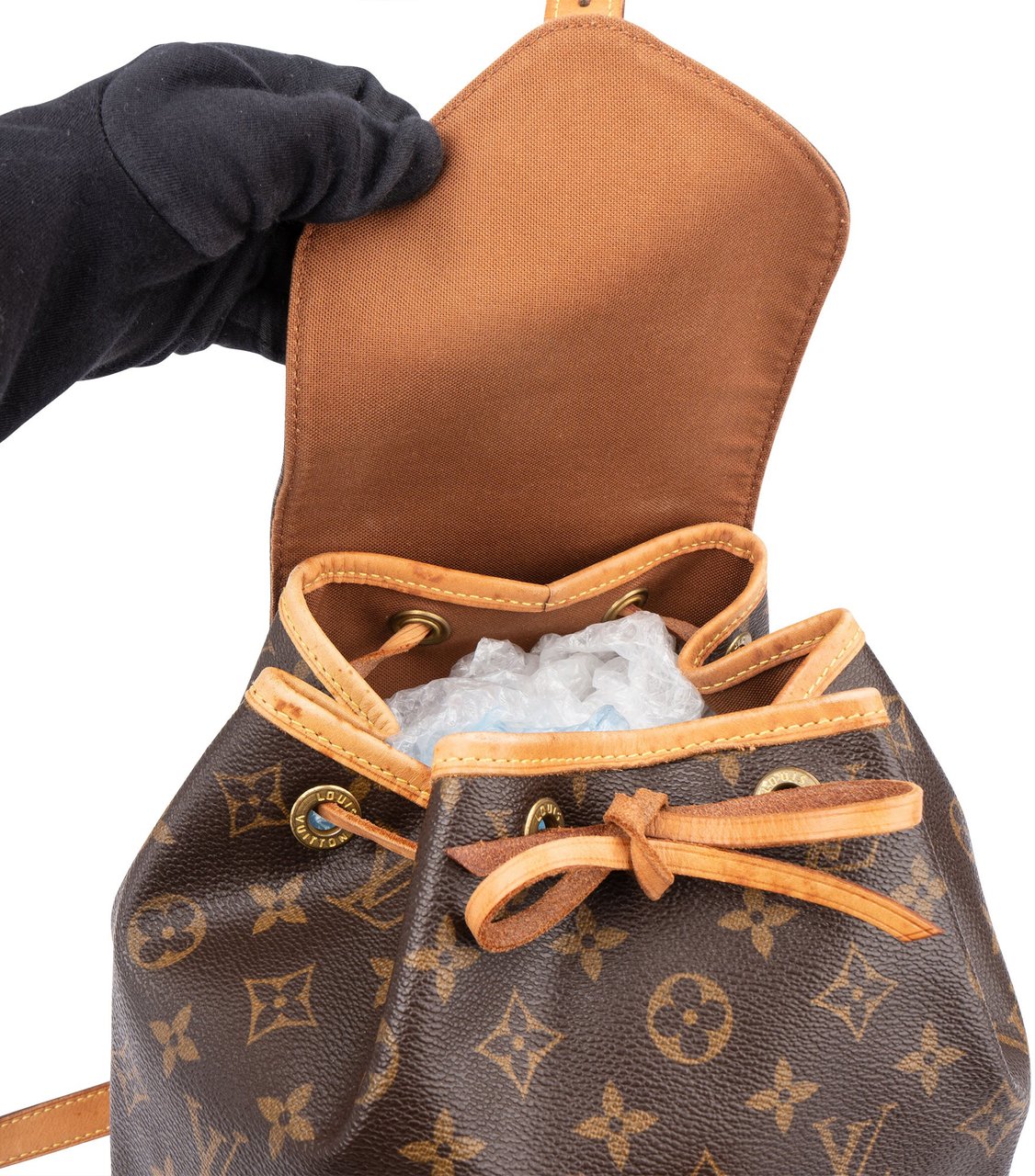 Louis Vuitton Louis Vuitton Canvas Monogram Montsouris MM Handbag Bruin