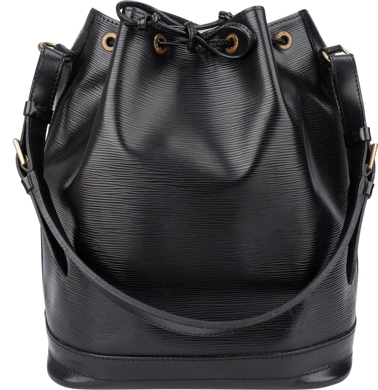 Louis Vuitton Louis Vuitton Noir Epi Leather Sac Noe Grande Shoulder Bag Zwart