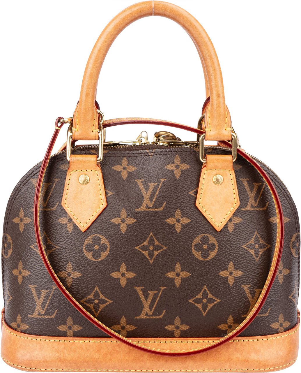 Louis Vuitton Louis Vuitton Canvas Monogram Alma BB Handbag Bruin