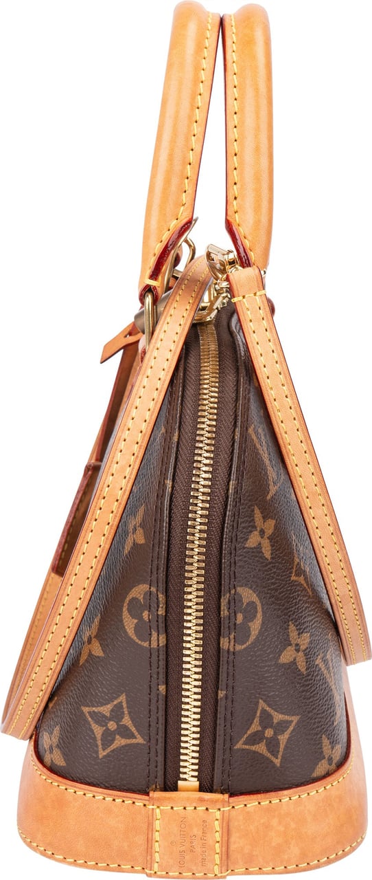 Louis Vuitton Louis Vuitton Canvas Monogram Alma BB Handbag Bruin